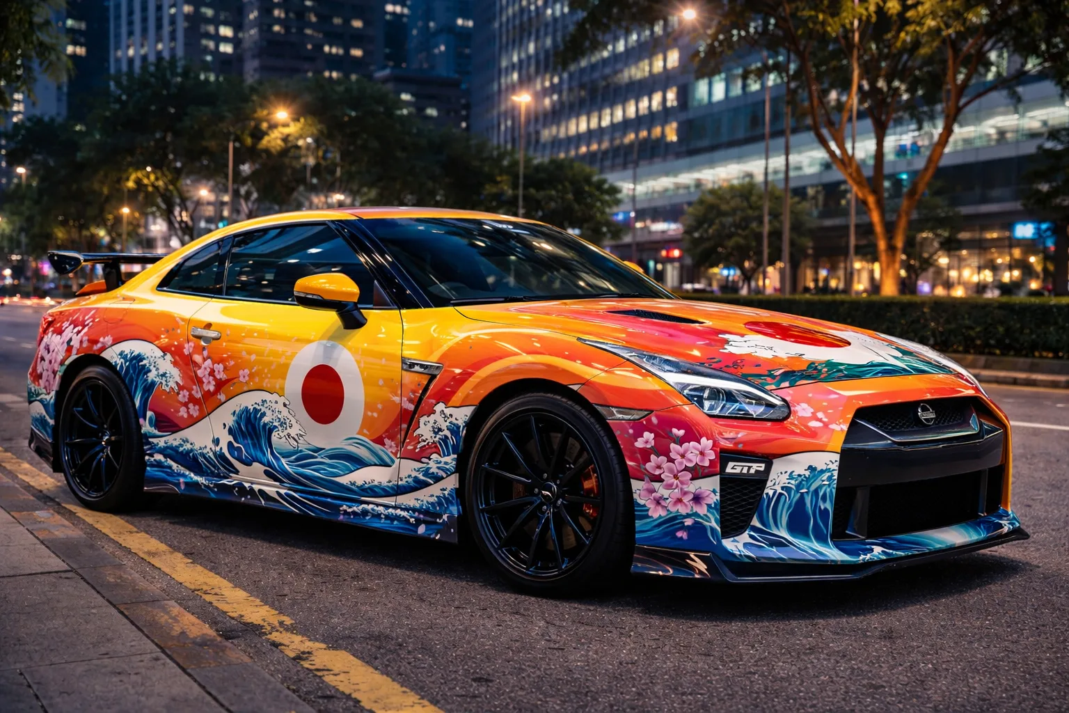 Custom Japanese Concept Art